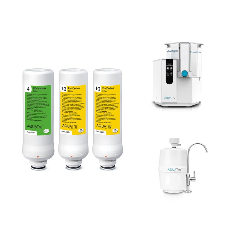 AQUA TRU AquaTru - Replacement Reverse Osmosis Filter (Stage 3) for Countertop Reverse Osmosis Water Filter Purification System (AquaTru Classic, Classic Smart & Under Sink AquaTru Water Purifier Filter) - Image 2